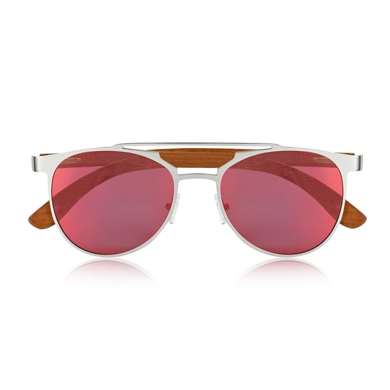 Gafas de sol polarizadas Earth Wood Positano - Secoya/Amarillo anaranjado - Image 2