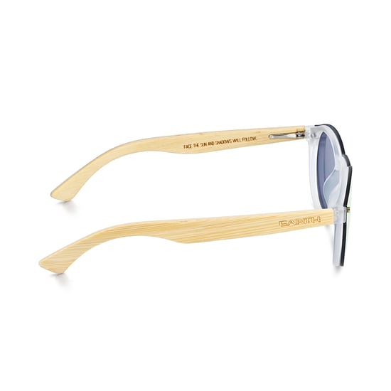 Gafas de sol polarizadas Earth Wood Tulum - Bambú/Verde - Image 3