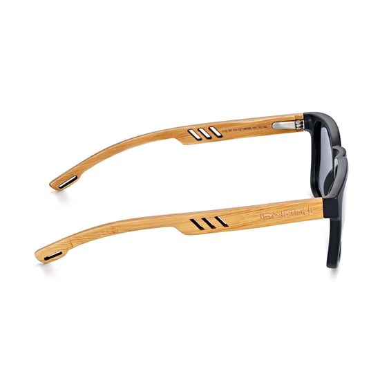 Gafas de sol polarizadas Earth Wood Haven - Bambú/Plata - Image 3