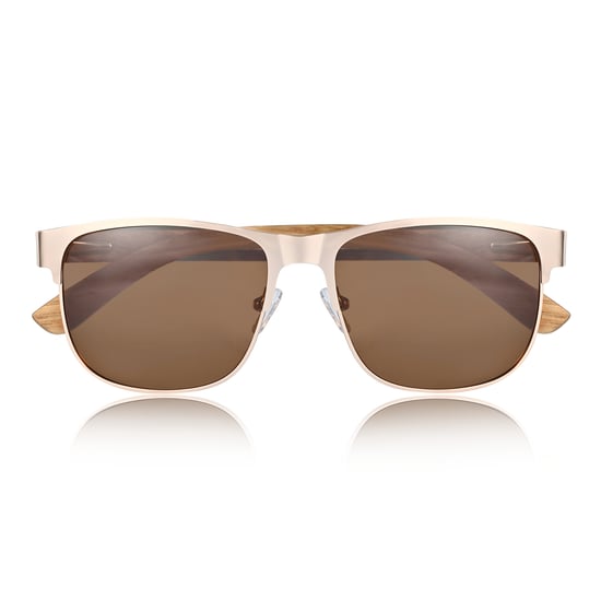 Gafas de sol polarizadas Earth Wood Troon - Cebra/Marrón - Image 2