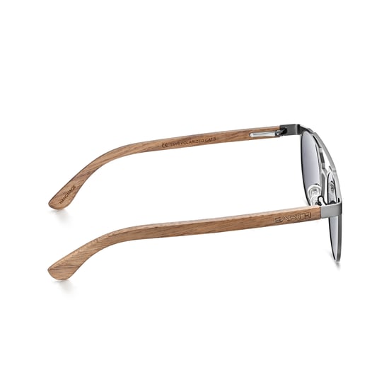 Gafas de sol polarizadas Earth Wood Positano - Marrón oscuro/Negro - Image 3