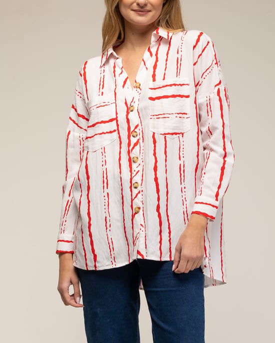 Camisa de rayas discontinuas - Image 3