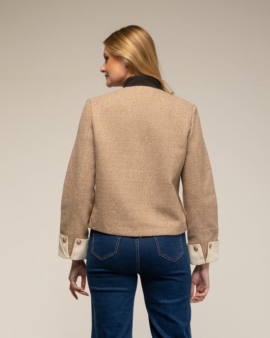 Chaqueta de cuello mao - Image 2