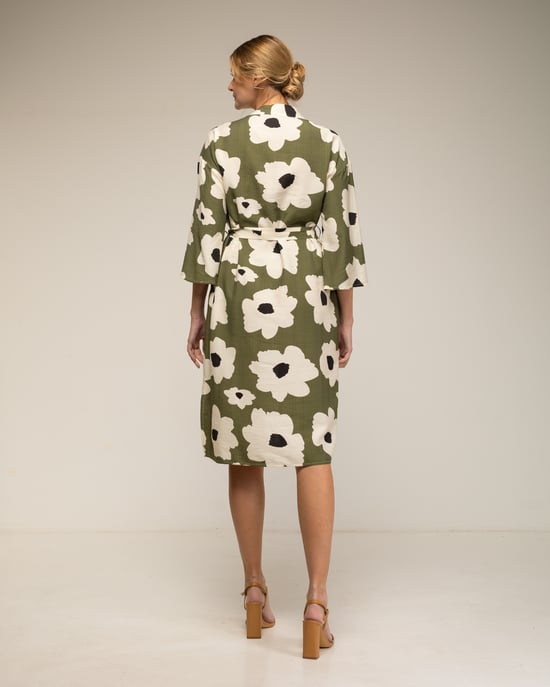 Vestido estampado de flores - Image 3