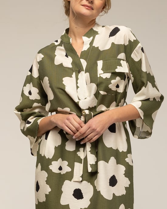 Vestido estampado de flores - Image 4