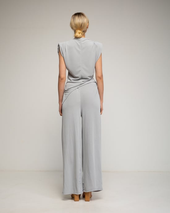 Set de pantalon recto con pinzas - Image 2