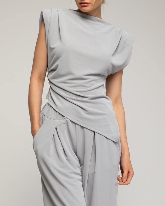 Set de pantalon recto con pinzas - Image 4