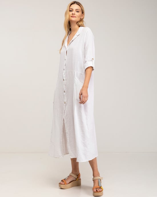 Vestido maxi camisero - Image 2