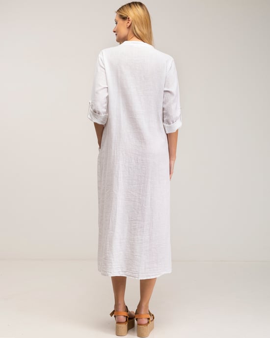 Vestido maxi camisero - Image 3