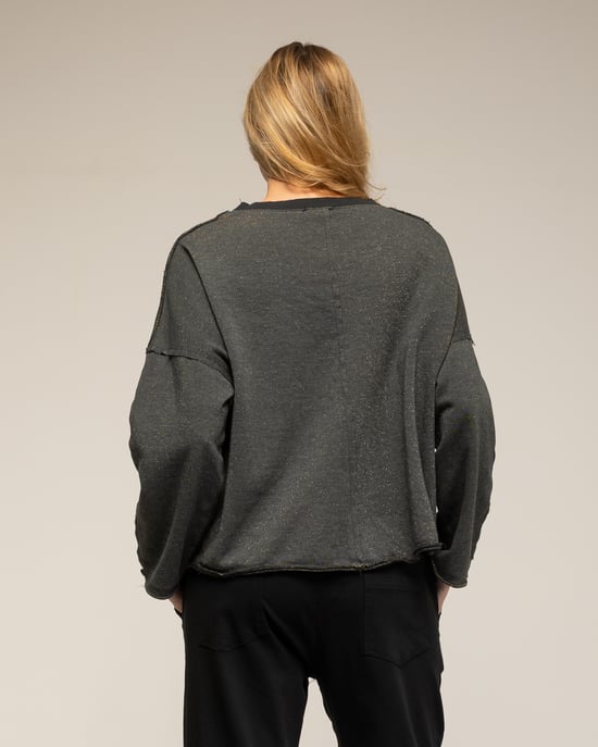 Sudadera oversize de manga larga - Image 2