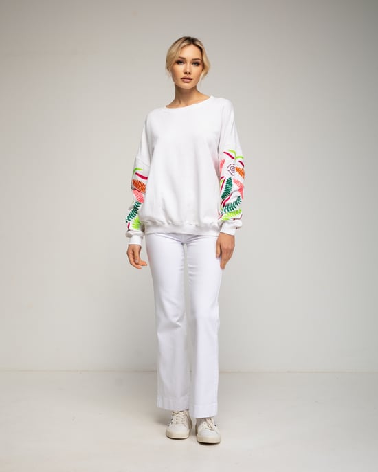 Sudadera con bordados - Image 4