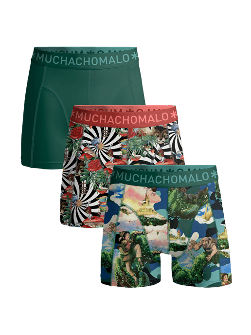 chachomalo Bóxers para Niños - Pack de 3 - Ropa Interior para Niños - Image 1