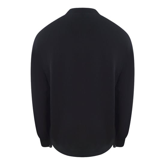 Sudadera negra con el logo de triángulo pequeño de Ice Iceberg - Image 2
