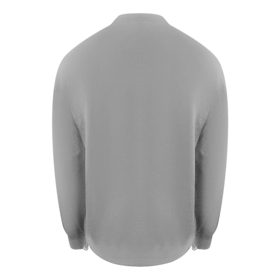 Sudadera gris con el logotipo en forma de cubo de Ice Iceberg - Image 2