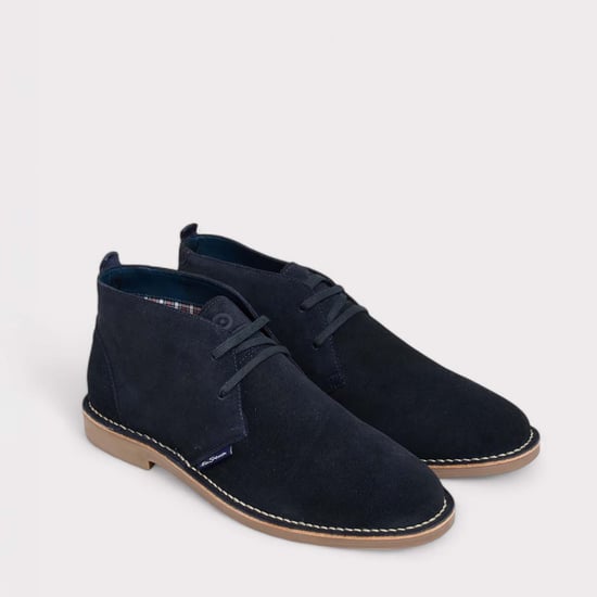 Botas Desert Hemmings para hombre Ben Sherman en azul marino - Image 1