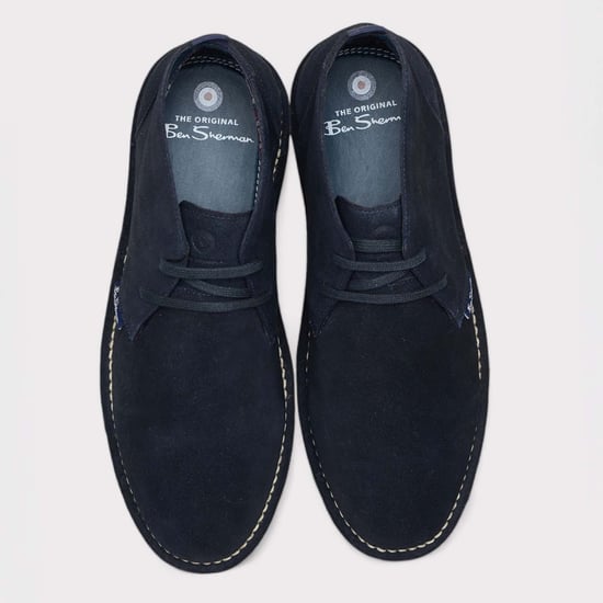 Botas Desert Hemmings para hombre Ben Sherman en azul marino - Image 3