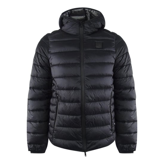 Chaqueta negra acolchada con capucha Ice Iceberg - Image 1