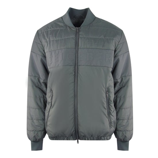 Chaqueta bomber gris acolchada lisa Ice Iceberg - Image 1