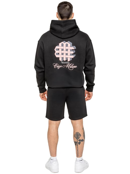 Enzo Milano | Mens Oversized Printed Hoodie - Image 5