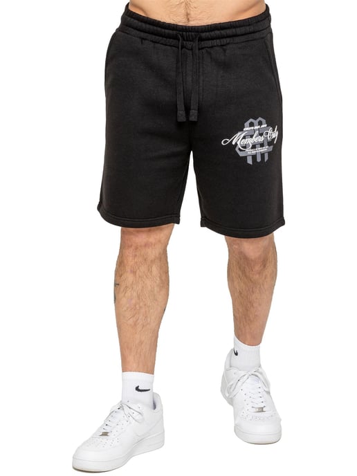 Enzo Milano | Pantalones cortos de forro polar estampados para hombre - Image 2