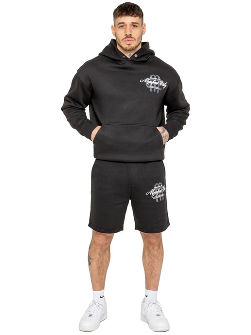 Enzo Milano | Pantalones cortos de forro polar estampados para hombre - Image 5