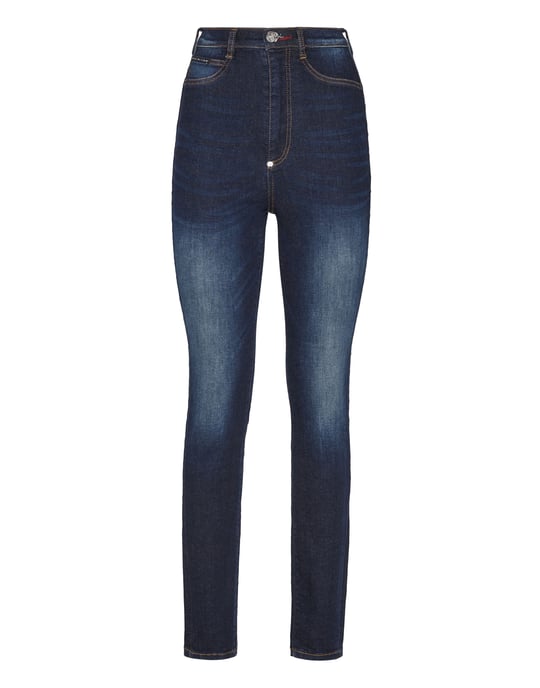 Jegging De Cintura Alta Iconic Plein - Image 1