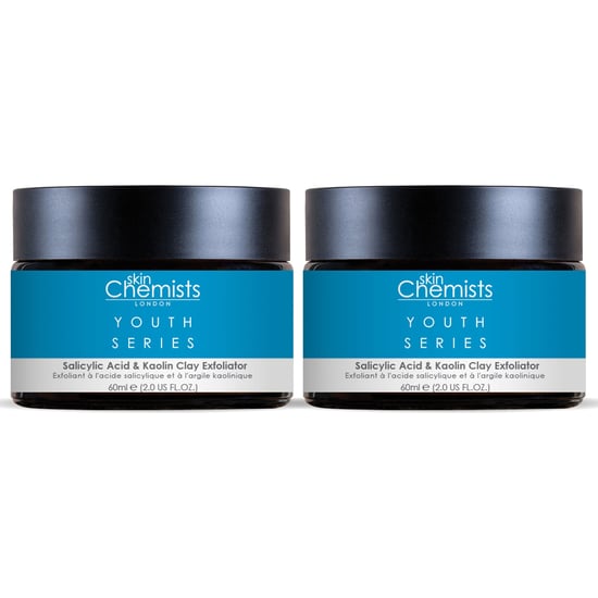 skinChemists Serie Juventud Exfoliante de Ácido Salicílico y Arcilla Kaolin 60ml x 2 Paquete Dúo - Image 1