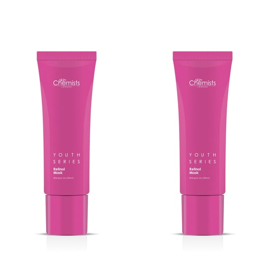 skinChemists Serie Juventud Máscara de Retinol y Bakuchiol 50ml x 2 Paquete Dúo - Image 1