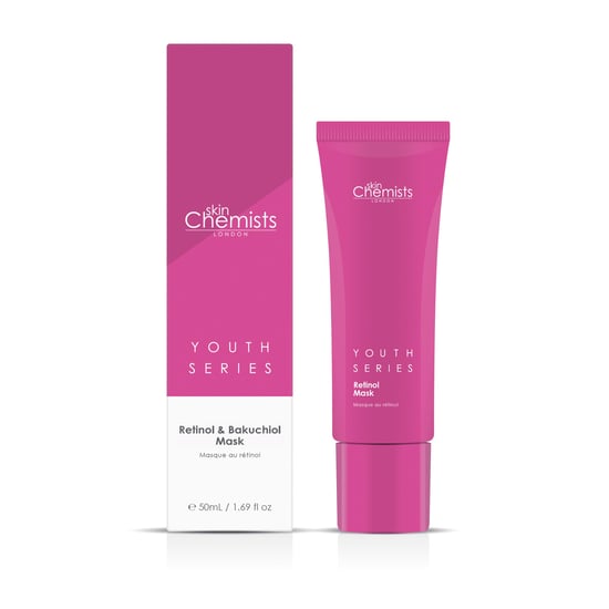 skinChemists Serie Juventud Máscara de Retinol y Bakuchiol 50ml x 2 Paquete Dúo - Image 3
