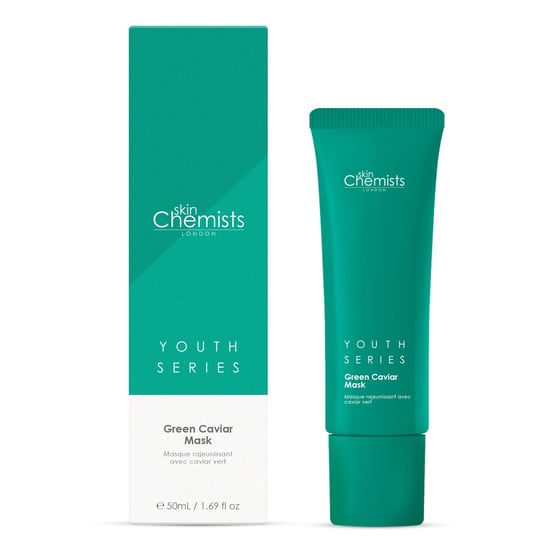 skinChemists Serie Juventud Máscara de Caviar Verde 50ml x 2 Paquete Dúo - Image 3