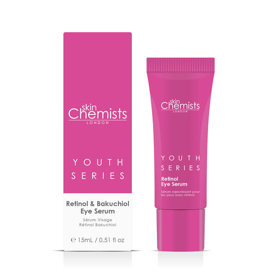 skinChemists Serie Juventud Suero para Ojos con Retinol y Bakuchiol 15ml x 2 Paquete Dúo - Image 3