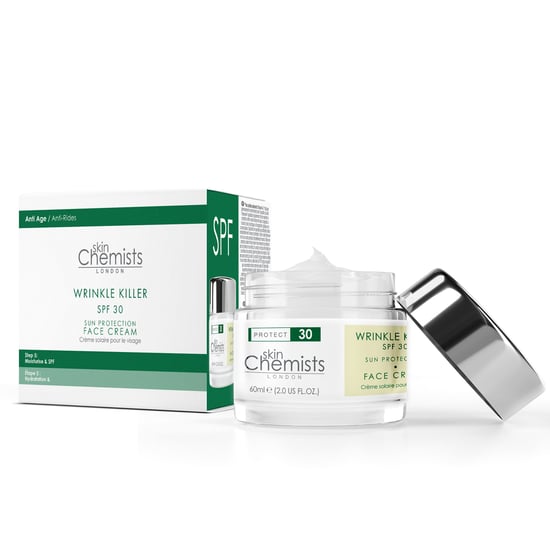 skinChemists Asesor de Arrugas Protector Solar Hidratante Diurno SPF 30 60ml x 2 Paquete Dúo - Image 3