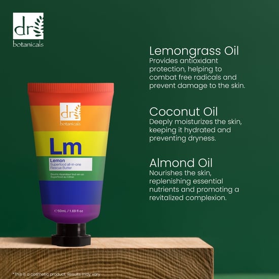 Dr Botanicals Edición Orgulloso Mantequilla Rescate Superalimento de Limón 50ml - Image 4