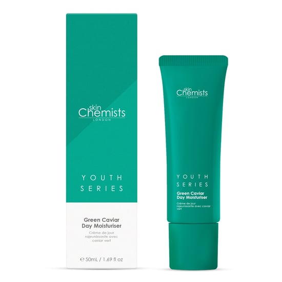 skinChemists Serie Juventud Crema Hidratante de Día con Caviar Verde 50 ml x 2 Paquete Dúo - Image 3