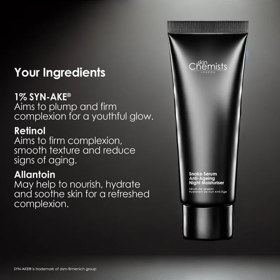 skinChemists Suero de Serpiente Anti-Edad Hidratante Nocturno 50ml - Image 4