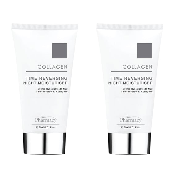 skinPharmacy Colágeno Crema Hidratante Nocturna Rejuvenecedora 30 ml x 2 Paquete Doble - Image 1