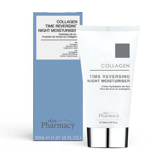 skinPharmacy Colágeno Crema Hidratante Nocturna Rejuvenecedora 30 ml x 2 Paquete Doble - Image 3