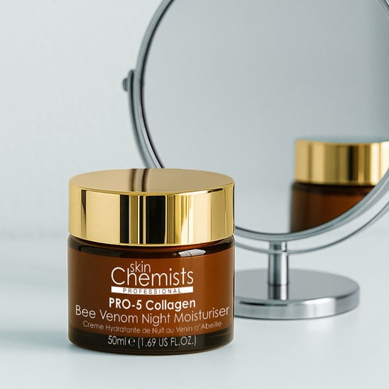 skinChemists Pro-5 Colágeno Veneno de Abeja Crema Hidratante Nocturna 50ml x 2 Paquete Dúo - Image 3