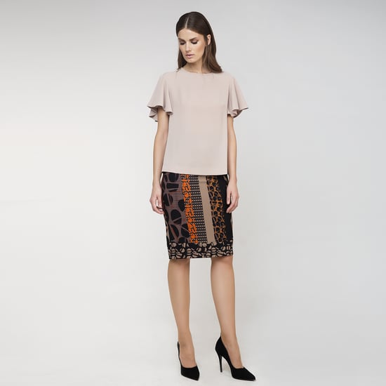 Falda lápiz estampada de Conquista - Image 2