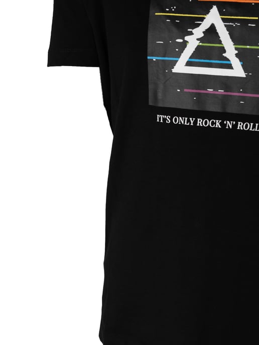 John Richmond T-Shirt del hombre negro - Image 4