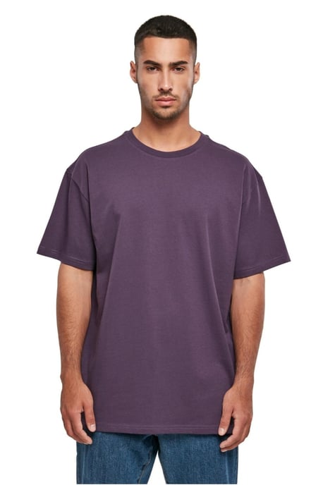 Camiseta Extragrande Pesada - Noche Púrpura - Image 1