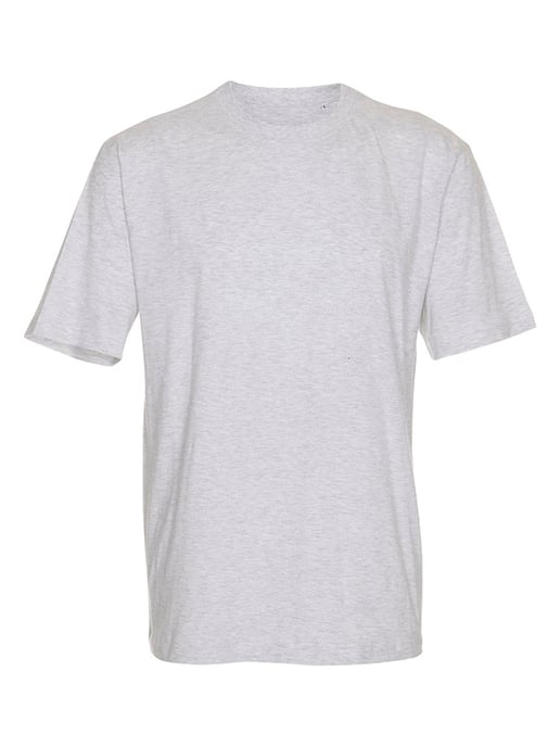 Camiseta oversize - Gris claro melange - Image 5