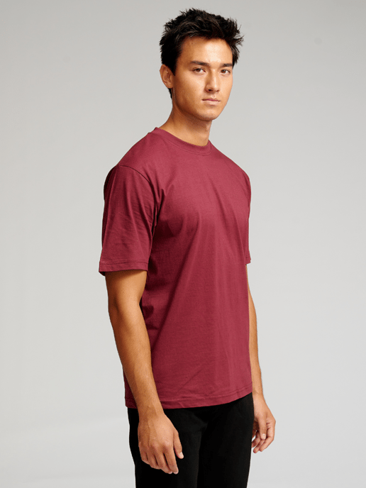 Camiseta oversize - Burdeos - Image 2