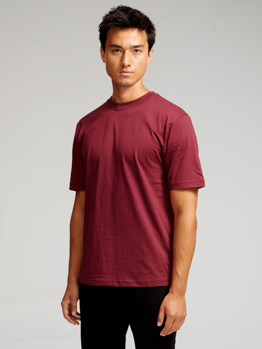 Camiseta oversize - Burdeos - Image 3