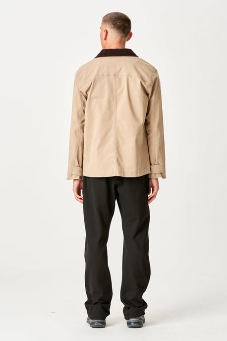 Chaqueta de sarga - Arena oscura - Image 6