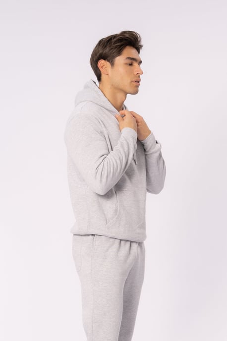 Sudadera con capucha Essential - Gris Melange - Image 2