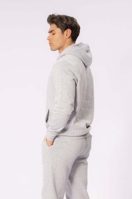 Sudadera con capucha Essential - Gris Melange - Image 3