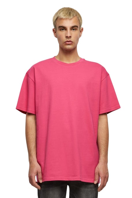 Camiseta extragrande pesada - Hibiskus Pink - Image 1