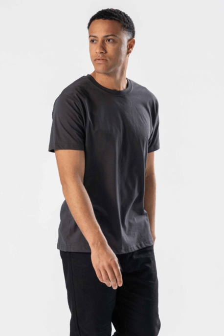 Camiseta regular - Gris - Image 4