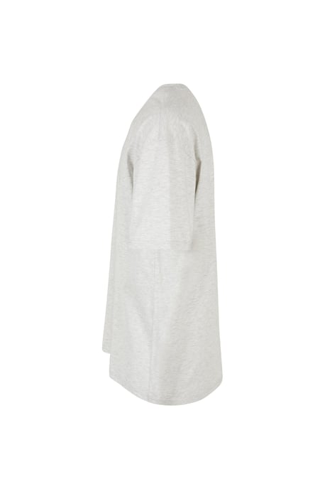 Camiseta extragrande pesada - Gris claro - Image 3